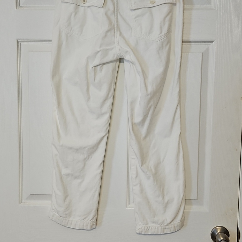 Lucky Brand White Drawstring Chinos - Picture 12 of 16